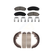 Load image into Gallery viewer, Front Rear Ceramic Brake Pads &amp; Drum Shoe Kit For 01-02 Ford Explorer Sport Trac