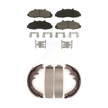 Load image into Gallery viewer, Front Rear Ceramic Brake Pads And Drum Shoes Kit For Ford F-150