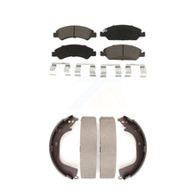 Charger l'image dans la galerie, Front Rear Ceramic Brake Pads And Drum Shoe Kit For Chevrolet Silverado 1500 GMC
