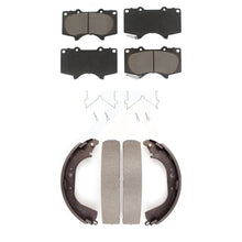 Charger l'image dans la galerie, Front Rear Ceramic Brake Pads And Drum Shoes Kit For Toyota Tundra
