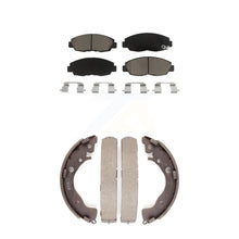 Load image into Gallery viewer, Front Rear Ceramic Brake Pads And Drum Shoes Kit For Honda Civic Insight