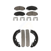 Charger l'image dans la galerie, Front Rear Ceramic Brake Pads And Drum Shoes Kit For Honda Accord Civic