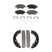 Charger l'image dans la galerie, Front Rear Ceramic Brake Pads And Drum Shoes Kit For Honda Civic