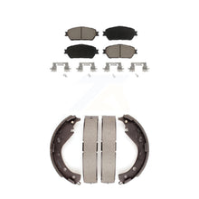 Load image into Gallery viewer, Front Rear Ceramic Brake Pads &amp; Drum Shoes Kit For 2005-2006 Toyota Camry SE/XLE