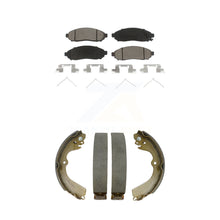 Charger l'image dans la galerie, Front Rear Ceramic Brake Pads And Drum Shoes Kit For Nissan NV200 Chevrolet City