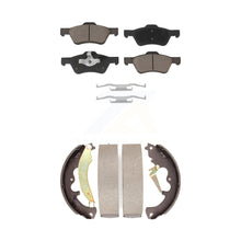 Charger l'image dans la galerie, Front Rear Ceramic Brake Pads And Drum Shoes Kit For Ford Escape Mercury Mariner