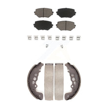 Load image into Gallery viewer, Front Rear Ceramic Brake Pads And Drum Shoes Kit For Suzuki Grand Vitara