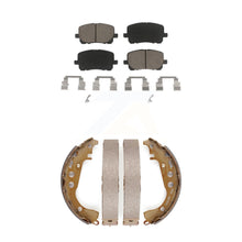 Charger l'image dans la galerie, Front Rear Ceramic Brake Pads And Drum Shoes Kit For Toyota Corolla