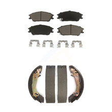 Load image into Gallery viewer, Front Rear Ceramic Brake Pads And Drum Shoes Kit For Hyundai Accent Excel Scoupe