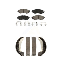 Charger l'image dans la galerie, Front Rear Ceramic Brake Pads &amp; Drum Shoes Kit For Chevrolet Aveo Spark Aveo5 G3