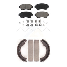 Charger l'image dans la galerie, Front Rear Ceramic Brake Pads And Drum Shoes Kit For Toyota Camry