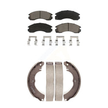 Charger l'image dans la galerie, Front Rear Ceramic Brake Pads And Drum Shoes Kit For Mitsubishi Lancer