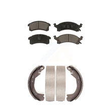 Charger l'image dans la galerie, Front Rear Ceramic Brake Pads And Drum Shoes Kit For Chevrolet Cavalier Beretta