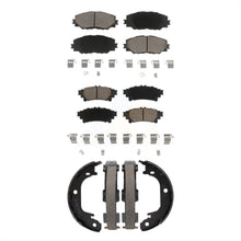 Load image into Gallery viewer, Front Rear Ceramic Brake Pads And Parking Shoes Kit For 2012-2017 Toyota Prius V