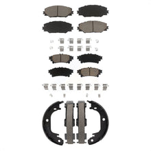 Load image into Gallery viewer, Front Rear Ceramic Brake Pads And Parking Shoes Kit For 2016-2019 Toyota Mirai