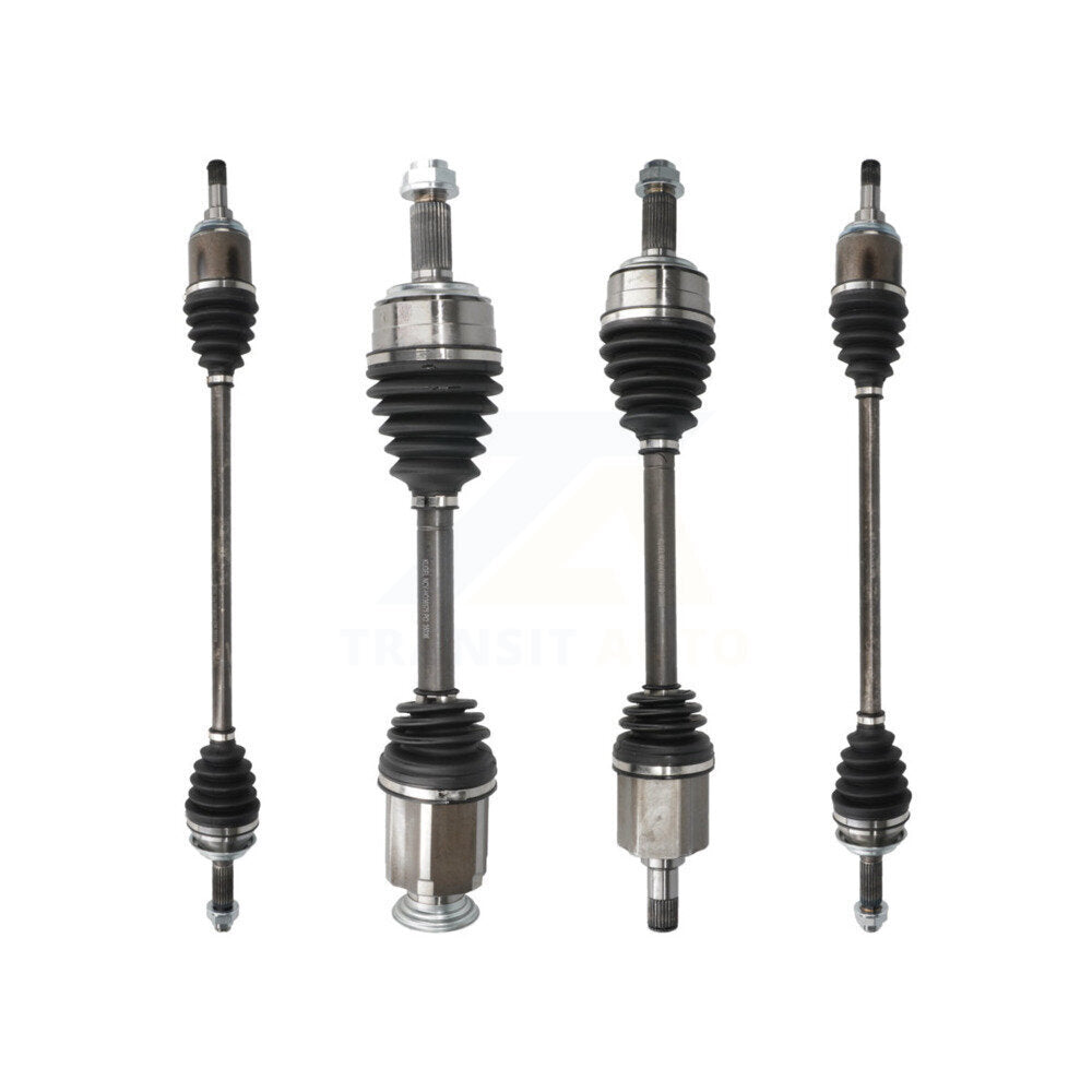 Front Rear CV Axle Drive Shaft Assembly Kit For 2013-2014 Honda CR-V AWD