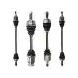 Front Rear CV Axle Drive Shaft Assembly Kit For 2013-2014 Honda CR-V AWD