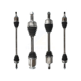 Front Rear CV Axle Drive Shaft Assembly Kit For 2013-2014 Honda CR-V AWD