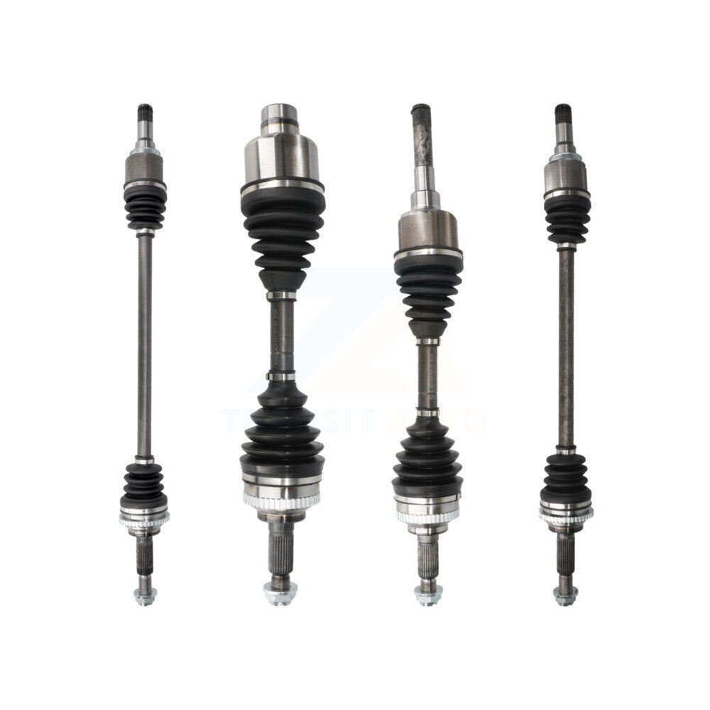 Front Rear CV Axle Drive Shaft Assembly Kit For 2008 Ford Escape Mazda Tribute