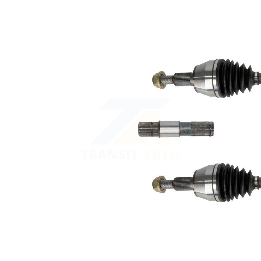 Front CV Axle Shaft & Intermediate Kit For Dakota Dodge Ram Mitsubishi 4WD