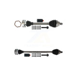 Front CV Axle Drive Shaft Assembly Kit For Volkswagen Golf Jetta SportWagen Alltrack KCV-100320