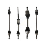Front Rear CV Axle Drive Shaft Complete Assembly Kit For Ford Explorer AWD with 3.5L KCV-100400
