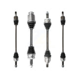 Front Rear CV Axle Drive Shaft Complete Assembly Kit For Kia Sportage Hyundai Tucson KCV-100410
