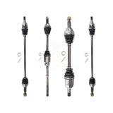 Front Rear CV Axle Drive Shaft Kit For Nissan Pathfinder INFINITI QX60 Primary Design KCV-100412