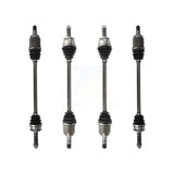 Front Rear CV Axle Drive Shaft Complete Assembly Kit For Subaru Forester KCV-100424