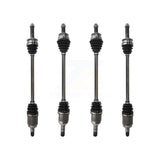 Front Rear CV Axle Drive Shaft Complete Assembly Kit For Subaru Impreza KCV-100426