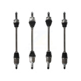 Front Rear CV Axle Drive Shaft Complete Assembly Kit For Subaru Impreza KCV-100427