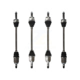 Front Rear CV Axle Drive Shaft Complete Assembly Kit For Subaru Impreza KCV-100429