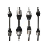 Front Rear CV Axle Drive Shaft Assembly Kit For Ford Expedition Lincoln Navigator 4WD KCV-100430