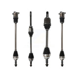 Front Rear CV Axle Shaft Kit For 17-20 Toyota Sienna AWD with 3.5L Automatic transmission KCV-100434