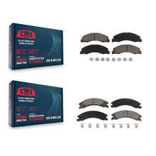 Load image into Gallery viewer, Front Rear Ceramic Brake Pads Kit For Ford E-350 Super Duty E-250 E-150 E-450