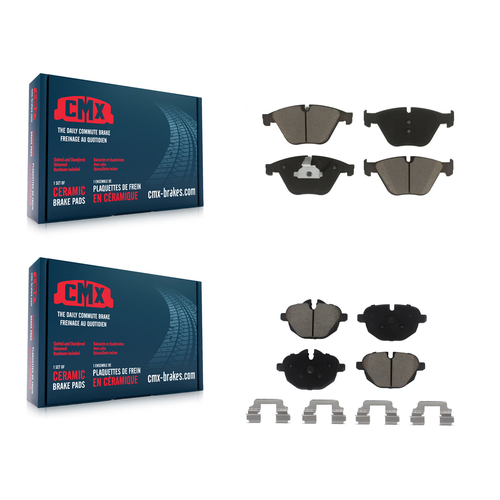 Front Rear Ceramic Brake Pads Kit For BMW 535i xDrive 528i 535d ActiveHybrid 5
