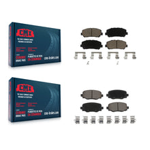 Charger l'image dans la galerie, Front Rear Ceramic Brake Pads Kit For Jeep Cherokee Chrysler 200