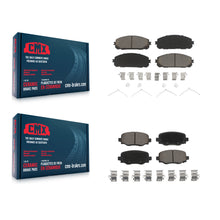 Charger l'image dans la galerie, Front Rear Ceramic Brake Pads Kit For Jeep Cherokee