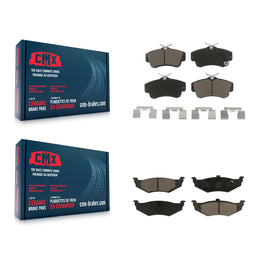Front Rear Ceramic Brake Pads Kit For Chrysler PT Cruiser Dodge Neon