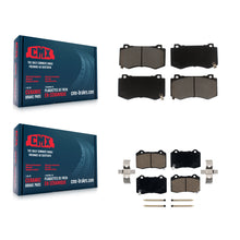 Charger l'image dans la galerie, Front Rear Ceramic Brake Pads Kit For Dodge Charger Chrysler 300 Challenger Jeep
