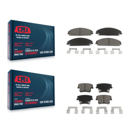 Front Rear Ceramic Brake Pads Kit For Dodge Charger Chrysler 300 Challenger
