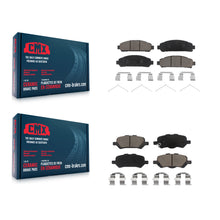 Charger l'image dans la galerie, Front Rear Ceramic Brake Pads Kit For 2009-2016 Toyota Venza