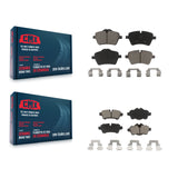 Front Rear Ceramic Brake Pads Kit For Mini Cooper With 294mm Diameter Rotor