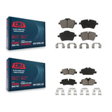 Front Rear Ceramic Brake Pads Kit For Mini Cooper