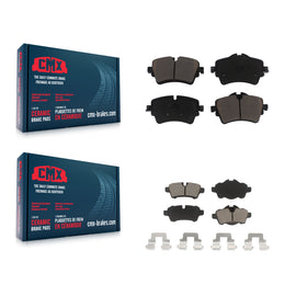 Front Rear Ceramic Brake Pads Kit For 2015 Mini Cooper 1.6L