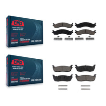 Charger l'image dans la galerie, Front Rear Ceramic Brake Pads Kit For Ford F-250 HD