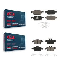 Charger l'image dans la galerie, Front Rear Ceramic Brake Pads Kit For 2013-2018 Ford Focus ST