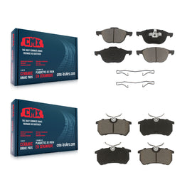 Front Rear Ceramic Brake Pads Kit For Ford Focus