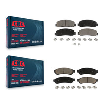 Charger l'image dans la galerie, Front Rear Ceramic Brake Pads Kit For Ford F-250 Super Duty F-350 F-450