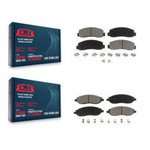 Charger l'image dans la galerie, Front Rear Ceramic Brake Pads Kit For 2005-2007 Ford F-250 Super Duty F-350